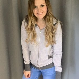 Champion Zip Up Hoodie/Jacket Pink